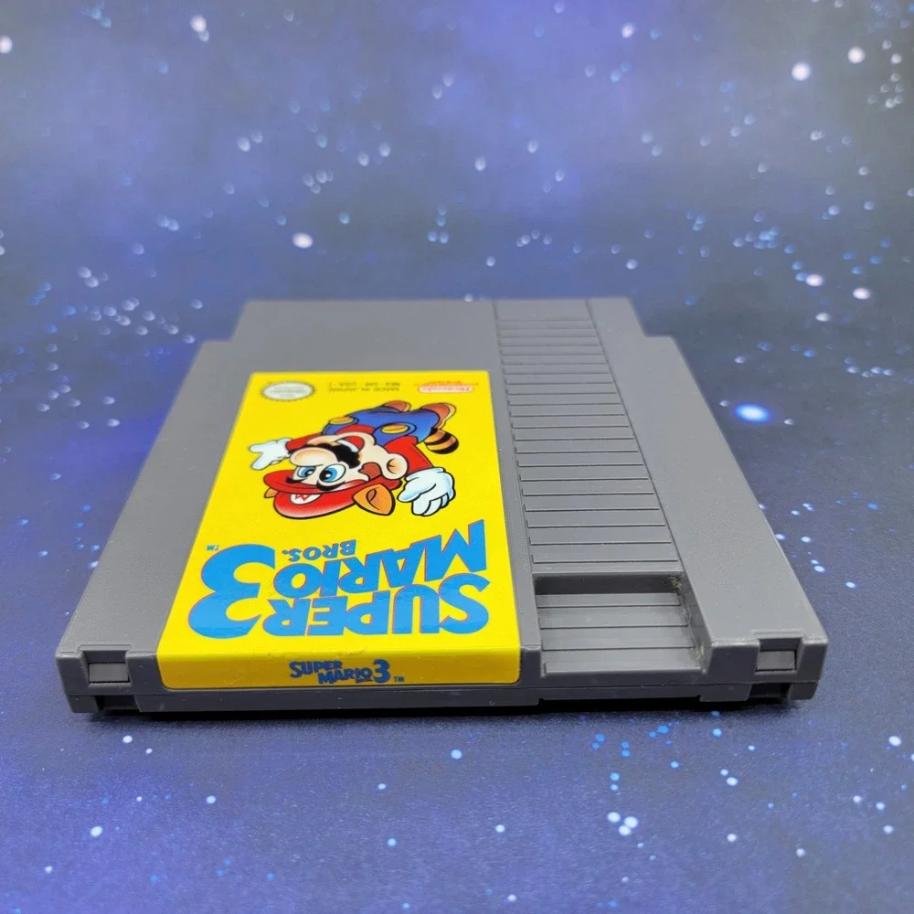 Nintendo NES Super Mario Bros 3 Game Cartridge NES-UM-USA-1 Made in Japan